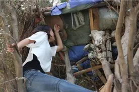 福建少年住“树屋”害怕见人，白天睡觉晚上拾废品，结局喜忧参半图片