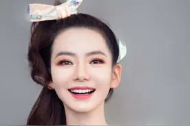 戚薇当妮Downy奢香代言粉红画报图片