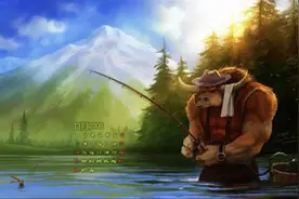 魔兽怀旧服：钓鱼比赛我钓到一条稀有鱼，换到了梦寐以求的神器图片