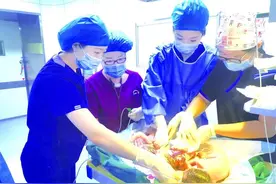 “吉祥三宝”！松原85后妈妈自然受孕生下三胞胎图片