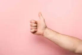 嗓子不适，揉揉大拇指图片