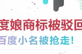 度娘商标被驳回，百度小名被抢走！视频封面
