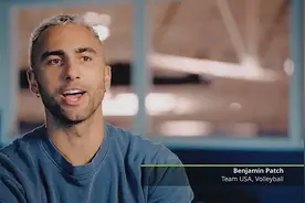美国男排国家队队员本杰明-帕奇出柜图片