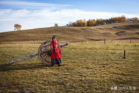 草原女郎写真图片