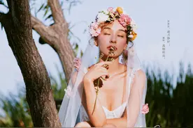 /克洛伊旅拍/小仙女专属ins风森系婚纱照，直击你的少女心图片