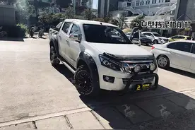 分享：江西五十铃D-MAX皮卡改装前后杠图片