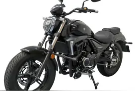 豪爵双缸250太子外观参数曝光图片