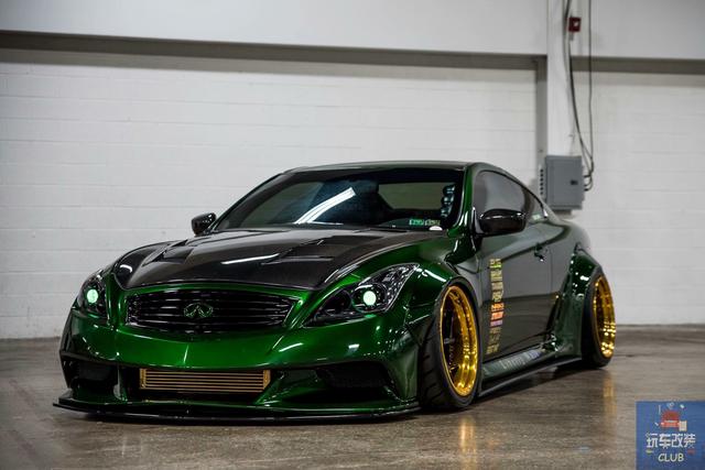 一辆“绿色小精灵”的塑造过程，打造最美的英菲尼迪G37