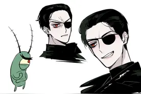 《海绵宝宝》最新拟人：韩漫画风真罕见，章鱼哥、痞老板帅一脸！图片