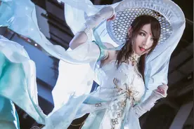 古风美女cosplay逆水寒图片