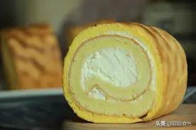 虎皮蛋糕制作详解，只用面粉和鸡蛋，就能做出完美漂亮的虎皮图片