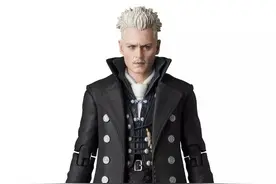 头雕超还原？MAFEX公布《神奇动物2》格林德沃图片