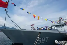 钦州骄傲 驻港尖兵 056型导弹护卫舰钦州舰短小精悍勇猛无敌图片
