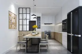 餐厅挂画选多大？太大了显拥挤，太小了显小气图片