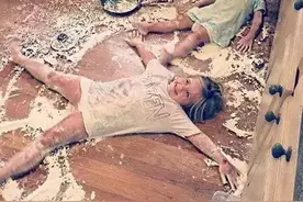 孩子把家里弄得乱糟糟的，反而说明这种能力比别人强图片