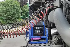 驻车空调美滴很，你担心过汽油发电机着火吗？图片