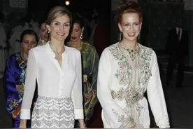 西班牙王后遇到对手：微胖的摩洛哥最美王妃比她美，恩爱16年被废图片