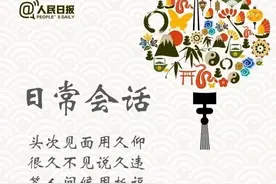 《人民日报》整理日常会话、待客拜访中的敬辞和谦语，学习起来吧图片