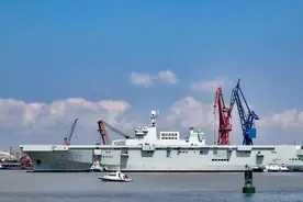 075首舰试航结束凯旋而归！3架舰载机模型引关注，代表3大方向图片