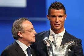 C罗离开皇马，弗洛伦蒂诺为何开心不已？起因都因为梅西图片