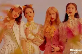 Blackpink组合春日写真大片曝光，四人化身花仙子，尽显青春气息图片