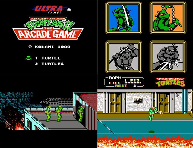 FC游戏《忍者神龟》正统作品居然有五部，看看你当年接触过几代