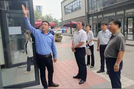 南阳卧龙区委书记高贤信调研指导基层团建工作图片