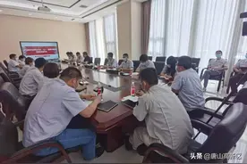 管委会副主任赵全成到汇中仪表股份有限公司开展“七一”讲话精神专题宣讲图片