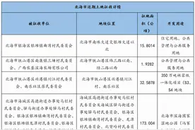 最高补87.15万/公顷 北海近期征收3354.82亩地块图片