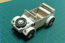 纸模型场景制作第三篇：VW82越野车图片