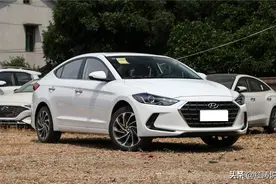 10万元左右的帅气座驾，年轻人眼中的颜值小鲜肉，现代领动很不错图片