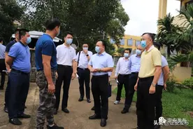 省民政厅厅长李锋带队到定安调研民政重点工作图片