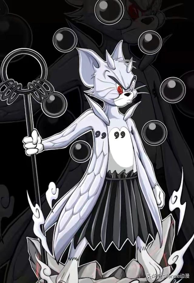 当猫和老鼠碰上火影忍者，鼬神的须佐还是霸气，带土没有须佐尴尬