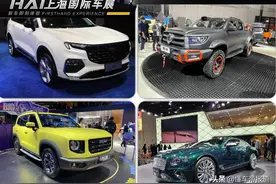 新车 | 哈弗大狗2.0T顶配版领衔，2021上海车展上市新车盘点（下）图片