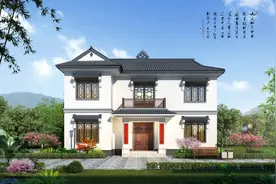 乡间的中式小院，白墙黛瓦，棱角分明，一步一景，古韵十足图片