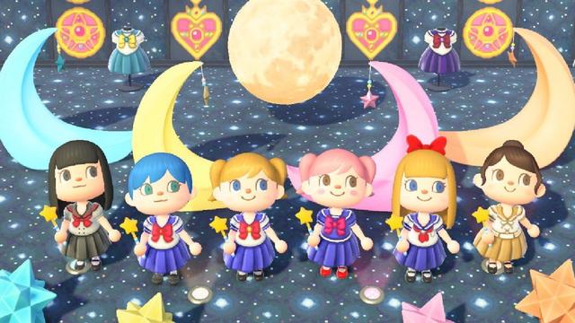 《动物之森》美少女战士变身热潮！服装店买水手服、下载设计分享