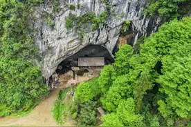 贵州大山里藏着一山洞，一家5代人住了100多年，主人：不会离开图片