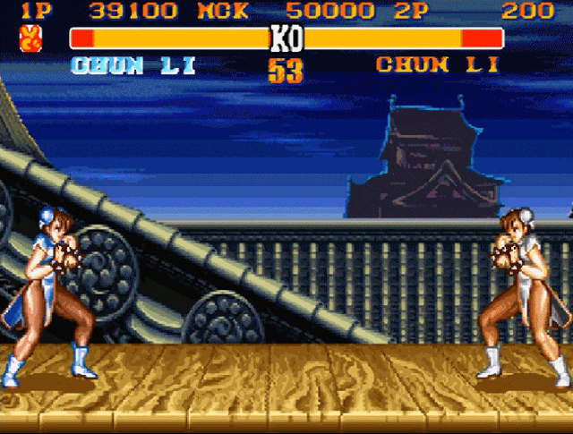 《街霸2》移植到MD和SFC平台后，效果和街机版区别太大