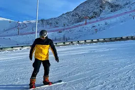 滑雪的快乐图片