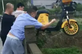 广汉50辆共享电动车遭恶意损坏图片