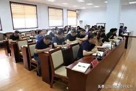 大干一个月，决胜国考季 ！张家口经开区召开创城攻坚冲刺动员大会图片
