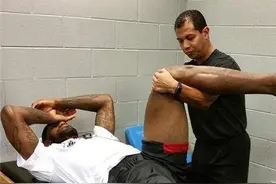 异于常人，詹姆斯大腿像水桶一样，杜兰特的脚这么长？图片