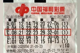 宣城彩民中双色球748万元 凌晨4点出发去兑奖图片