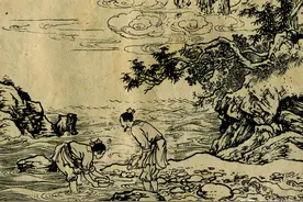 故事：渔民奇遇水猴子，胆大换得夜明珠图片