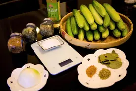 值得尝试超级简单的下酒菜，俄式酸黄瓜图片