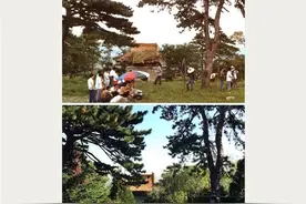 越南网友评论——西游记取景地的今昔对比图片