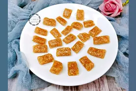 天冷别忘吃姜，做成姜糖每天吃2颗，手脚暖和不怕冷，做法很简单图片