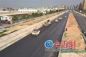龙文区北环城路西段B标段预计6月底完工图片