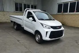 野马首款皮卡实车曝光，外观很帅气，单排两座，搭载1.2L五菱动力图片