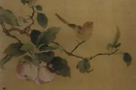 宋代折枝花鸟画构图程式剖析图片